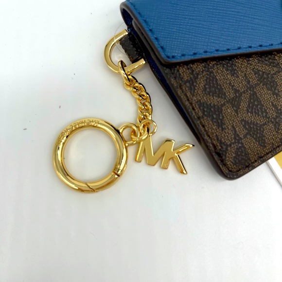 Michael Kors Small Flap Key Ring Card Case - Picture 2 of 5